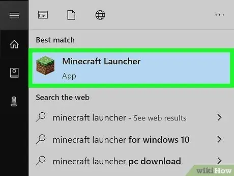 Minecraft ažuriranje Korak 1