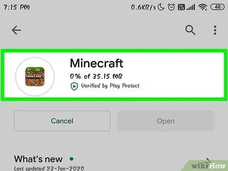 Atjauniniet Minecraft 19. darbību