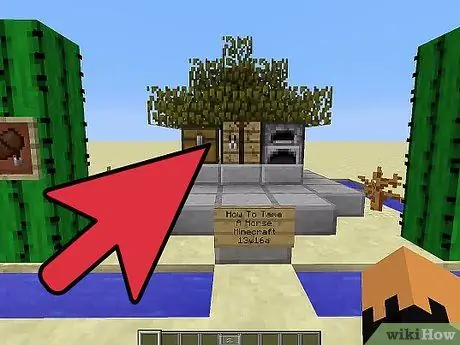 Prisijaukinti arklį „Minecraft“kompiuteryje 10 žingsnis