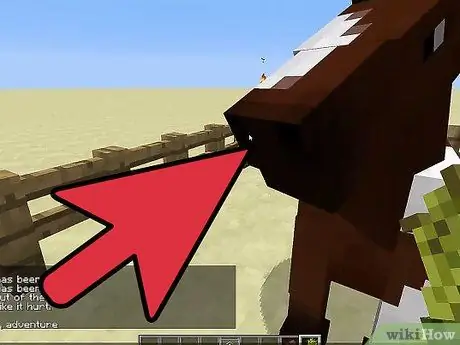 Domar un caballo en Minecraft PC Paso 17