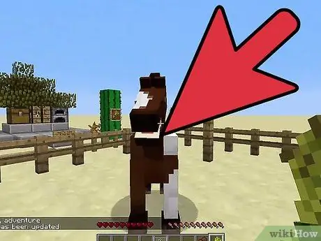 Domar un caballo en Minecraft PC Paso 18