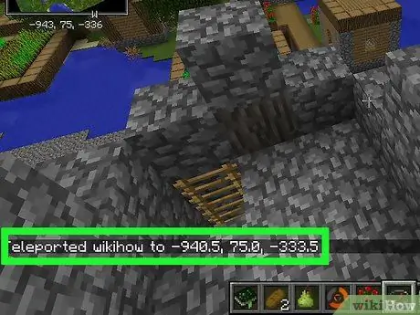 หาทางไปบ้านของคุณเมื่อหลงทางใน Minecraft ขั้นตอนที่ 4