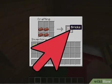 Build a Brick Fireplace With a Chimney in Minecraft Step 3