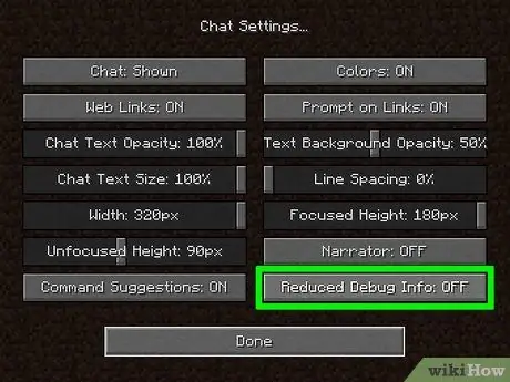 Find Your Coordinates in Minecraft Step 1