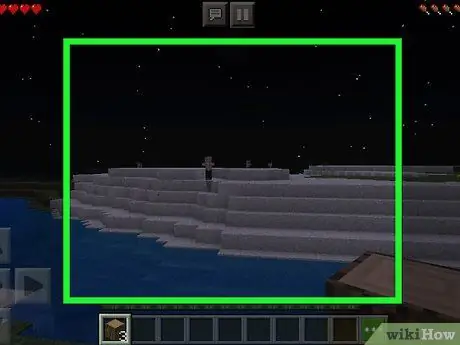 Sāciet darbu ar Minecraft Pocket Edition 25. darbību