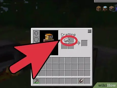 Vytvořte nůžky v Minecraftu, krok 4
