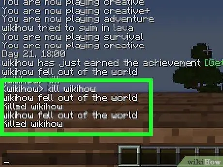 Minecraft Adım 18'de Öl