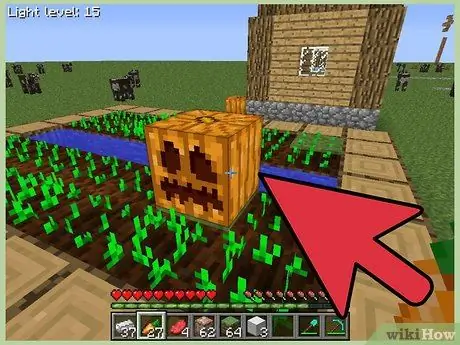 Tạo một Golem sắt trong Minecraft Bước 2