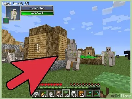 Buat Golem Besi di Minecraft Langkah 6