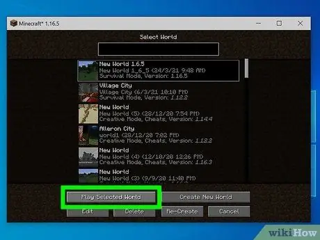 Zoom hauv Minecraft Kauj Ruam 11