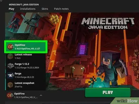 Zoom katika Minecraft Hatua ya 8