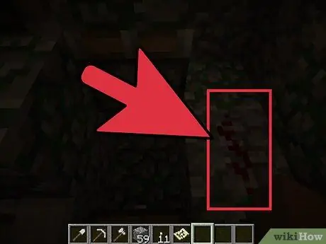 Myne Redstone in Minecraft Stap 30