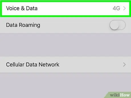 Taasan ang Bilis ng Data sa iPhone o iPad Hakbang 2