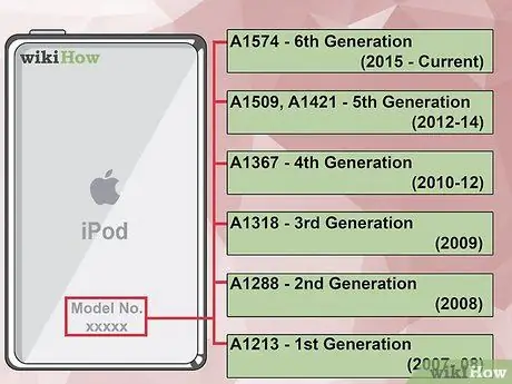 Comproveu el pas 8 de la generació del vostre iPod