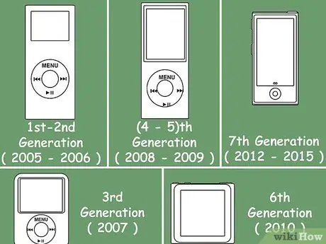 Comproveu el pas 9 de la generació del vostre iPod