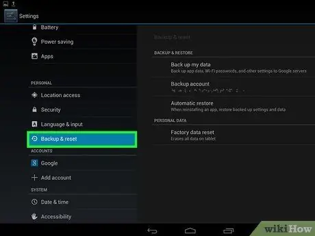 Root Nexus 7 ნაბიჯი 1