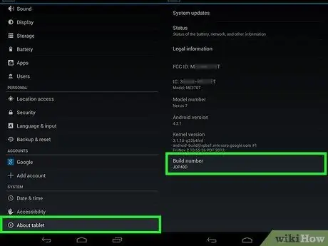 Изкоренете Nexus 7 Стъпка 8