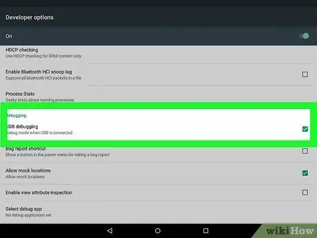 Rota en Android -surfplatta Steg 3