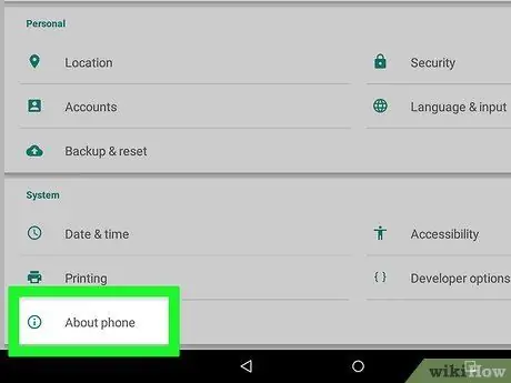 Arrel d'una tableta Android Pas 4