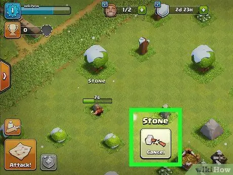 Získejte drahokamy ve hře Clash of Clans Krok 2