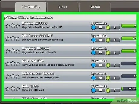 Tau Gems hauv Clash of Clans Kauj Ruam 5