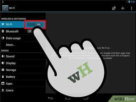 Anslut WiFi på en mobiltelefon Steg 15