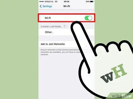 Подключите Wi-Fi к мобильному телефону Шаг 3