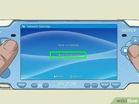 قم بتوصيل PSP بالإنترنت الخطوة 16