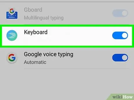 Changer la langue du clavier sur Samsung Galaxy Étape 8