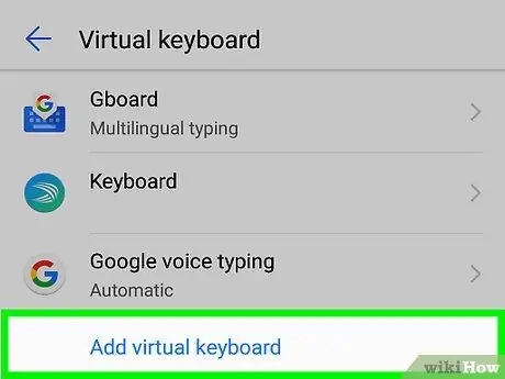 Alterar o idioma do teclado no Samsung Galaxy Passo 7