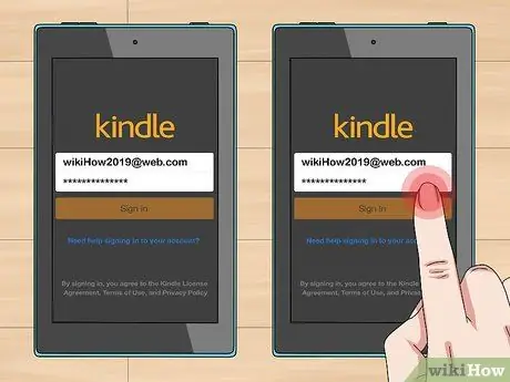 Przenoszenie książek z jednego Kindle do drugiego Krok 1