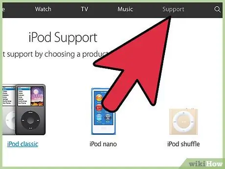 قم بتشغيل iPod في الخطوة 6