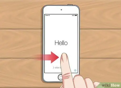Porniți un iPod Touch Pasul 8