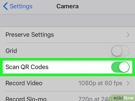 Escaneja els codis QR a l'iPhone o l'iPad Pas 3