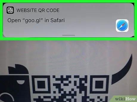 QR-Codes auf dem iPhone oder iPad scannen Schritt 6