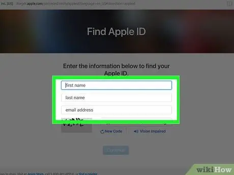 Encontre o seu Apple ID - Etapa 24