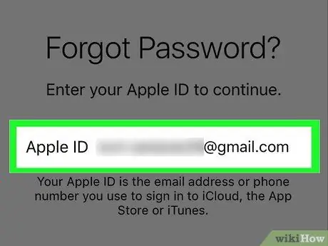 Apple ID: n löytäminen Vaihe 6