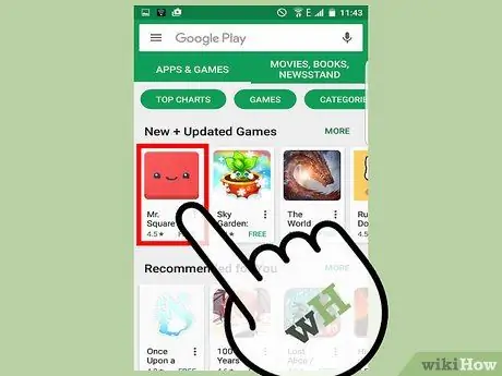 Gumamit ng Android Apps Hakbang 3
