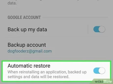 Pulihkan Data Selepas Reset Kilang pada Android Langkah 7