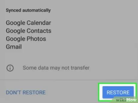 Pulihkan Data Selepas Reset Kilang pada Android Langkah 24