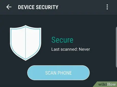 Detectar un virus telefónico en Samsung Galaxy Paso 7