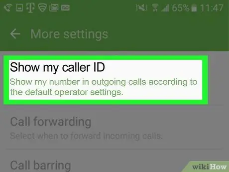 Hide Your Caller ID on Android Step 5