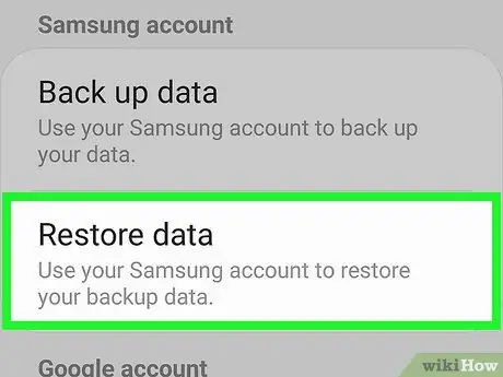 Recover Samsung Notes on Samsung Galaxy Step 4