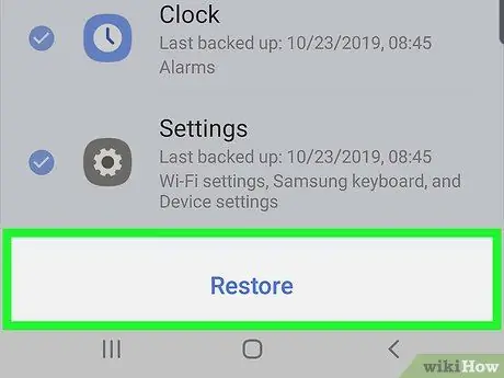 Recuperar notas de Samsung en Samsung Galaxy Paso 6