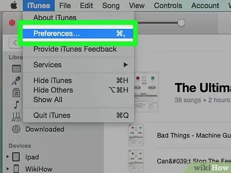 Stäng av iCloud Music Library Steg 7