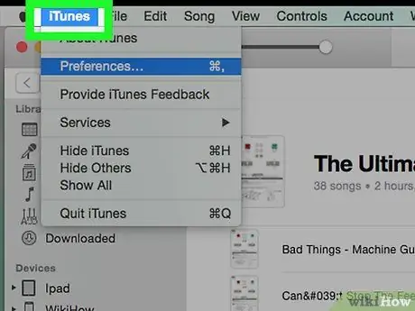 Skakel iCloud Music Library uit Stap 6