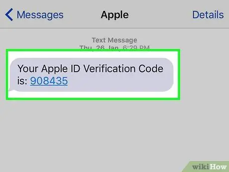 Dodajte telefonsko številko svojemu Apple ID -ju na iPhoneu 10. korak