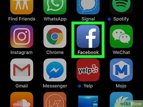 Αποσύνδεση από το Messenger σε iPhone ή iPad Βήμα 1