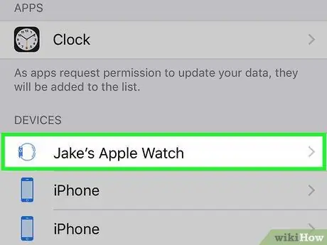 Synchronizujte svá zdravotní data Apple Watch s iPhonem Krok 5