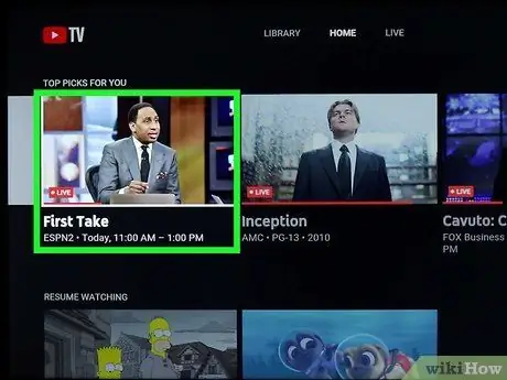 Tonton YouTube di TV Langkah 36